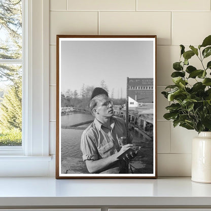 1941 Vintage Photograph of Logging in Tillamook Oregon - Available at KNOWOL