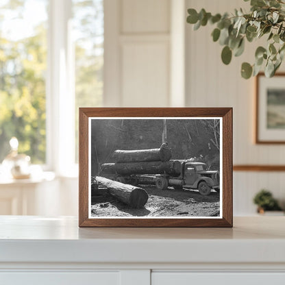 1941 Vintage Timber Transport in Tillamook Oregon - Available at KNOWOL