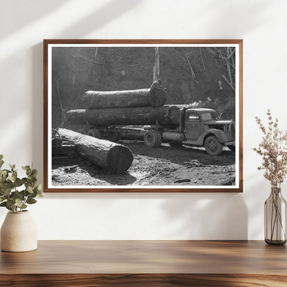 1941 Vintage Timber Transport in Tillamook Oregon - Available at KNOWOL