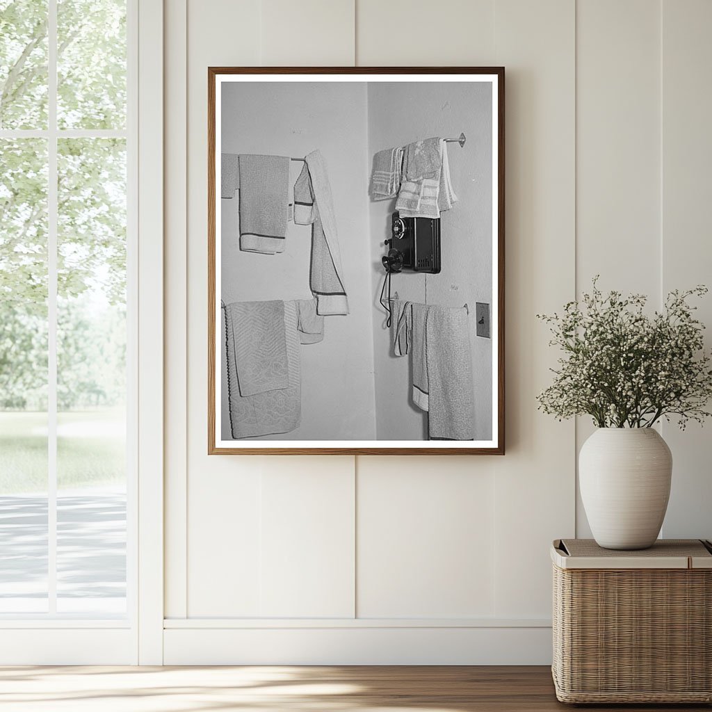 1941 Vintage Towels in San Diego Boarding House for Men - Available at KNOWOL