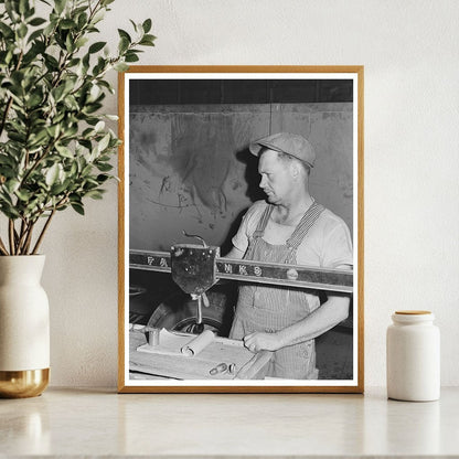 1941 Vintage Weighing Station for Bulk Wheat in Eureka Washington - Available at KNOWOL