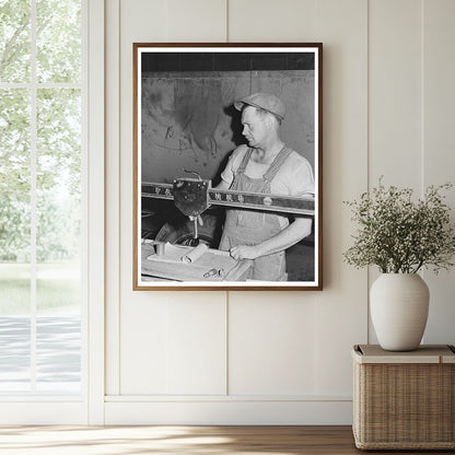 1941 Vintage Weighing Station for Bulk Wheat in Eureka Washington - Available at KNOWOL