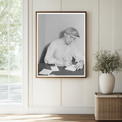 1941 Workman at Bremerton Navy Shipyards Vintage Photo - Available at KNOWOL