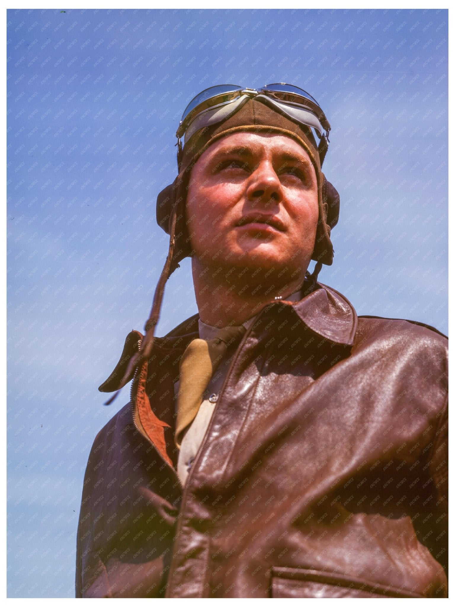 1942 Bomber Pilot at Langley Air Force Base World War II - Available at KNOWOL