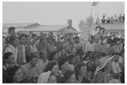 1942 Boxing Match at Farmworkers Field Day in Yuma Arizona - Available at KNOWOL