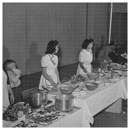 1942 Community Dinner at Farm Workers Field Day Yuma AZ - Available at KNOWOL