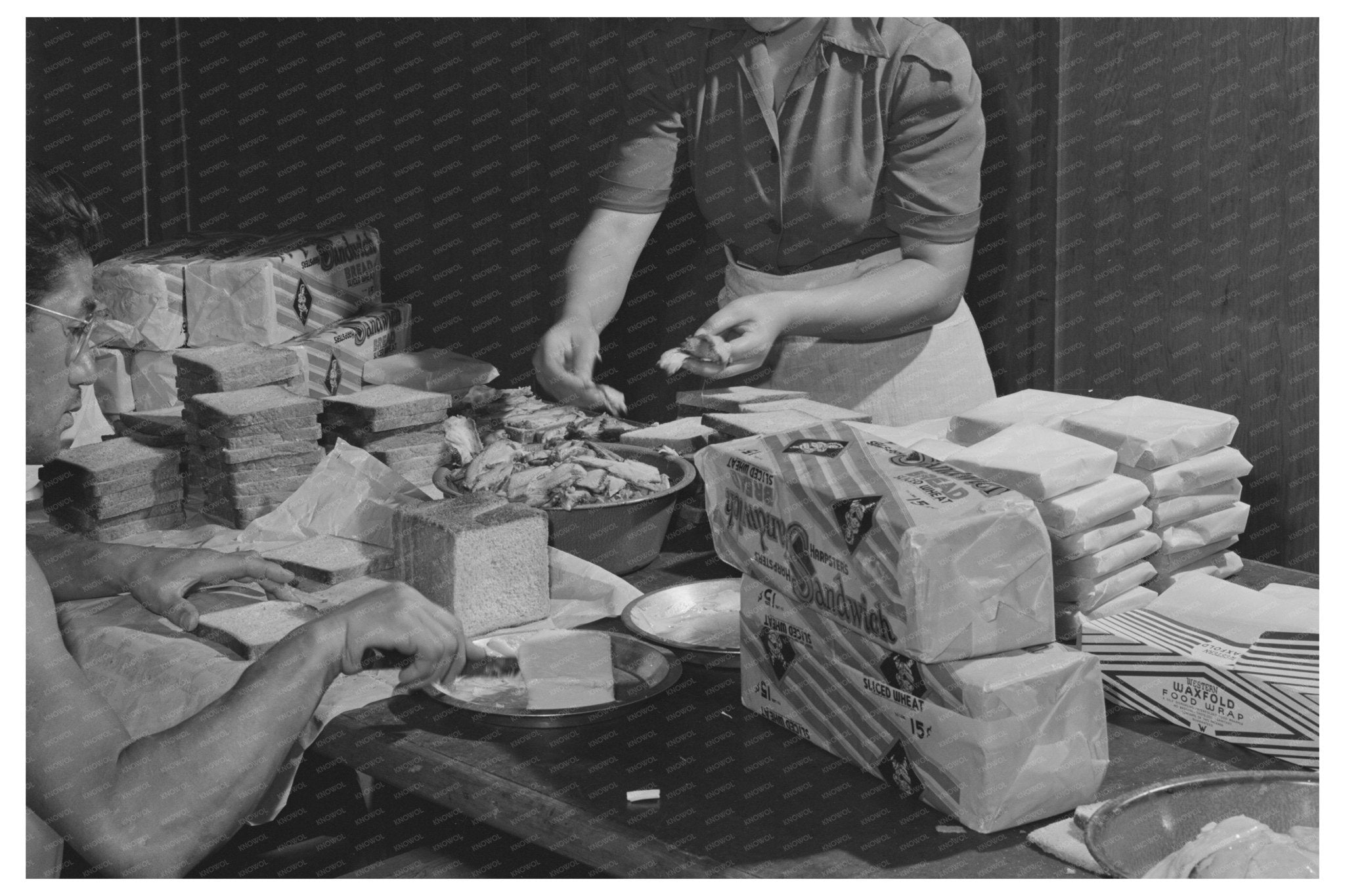 1942 Image of CCC Camp in Rupert Idaho for Japanese - American Workers - Available at KNOWOL