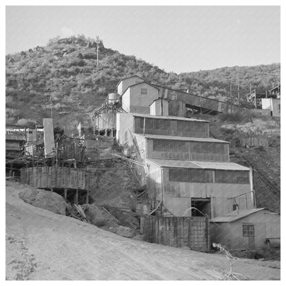 1942 Kingman Arizona Tungsten Processing Plant Image - Available at KNOWOL