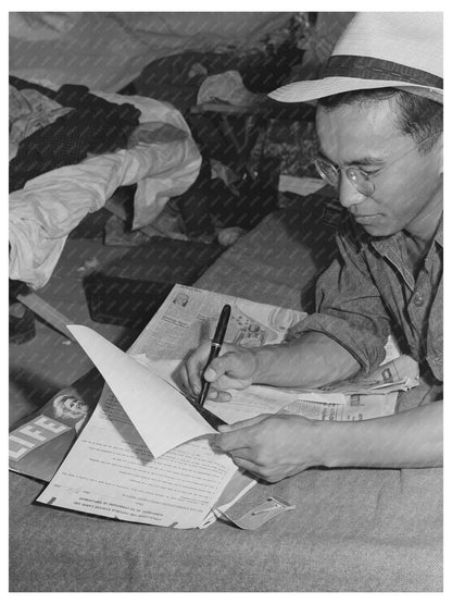 1942 Mobile Camp for Japanese - Americans in Nyssa Oregon - Available at KNOWOL