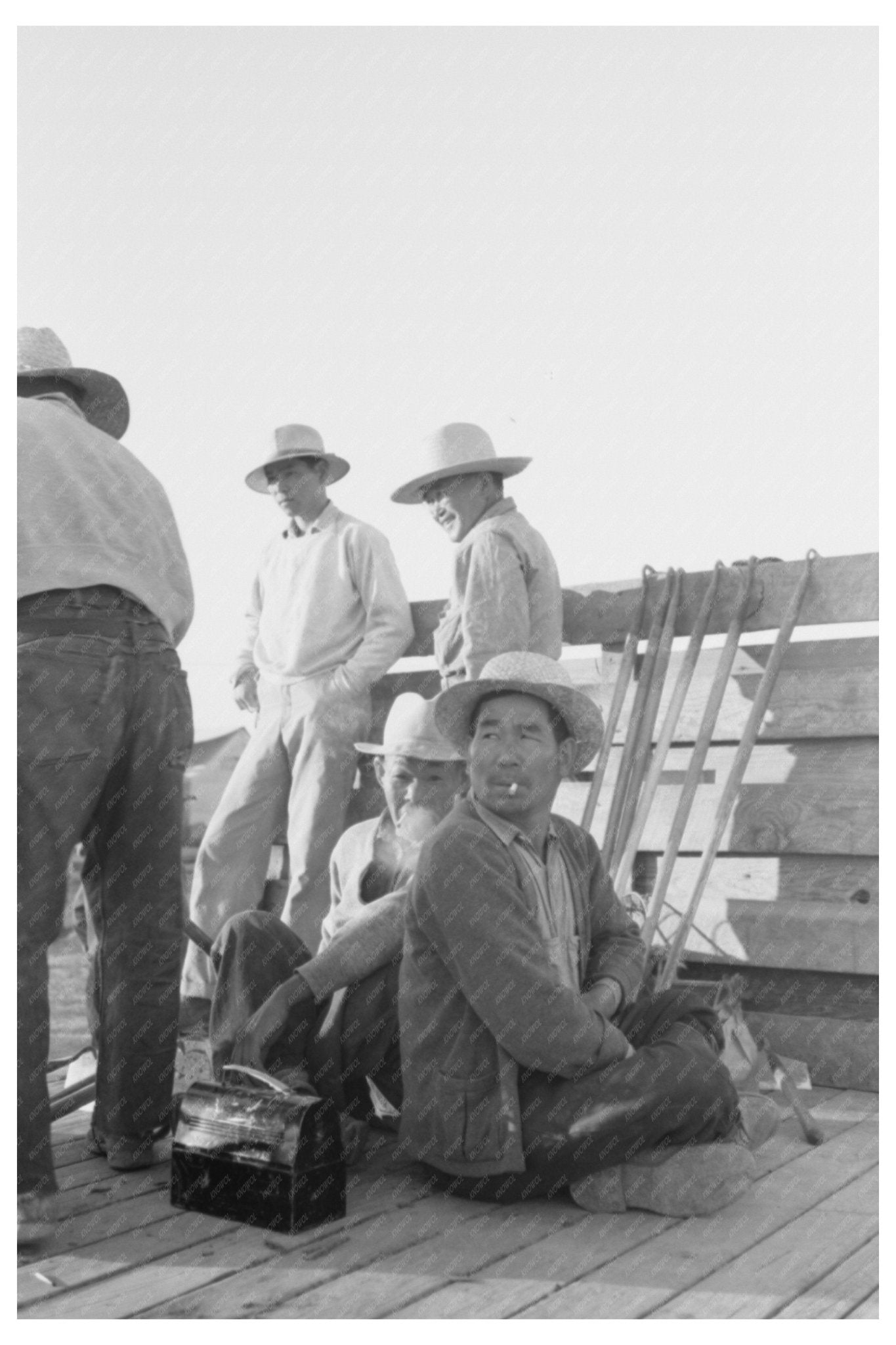 1942 Mobile Camp in Nyssa Oregon for Japanese American Workers - Available at KNOWOL