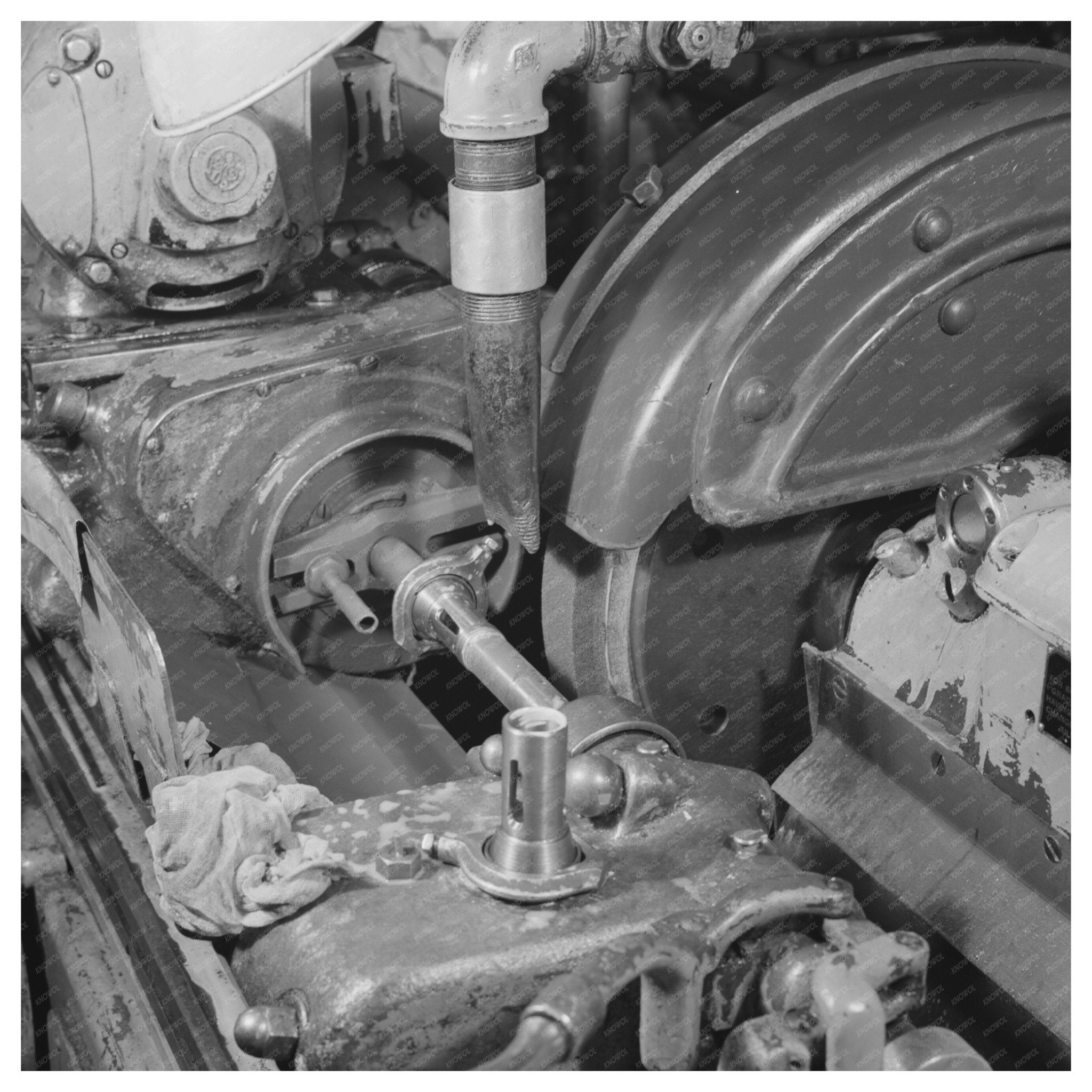 1942 Norton Type C Grinder for War Production - Available at KNOWOL