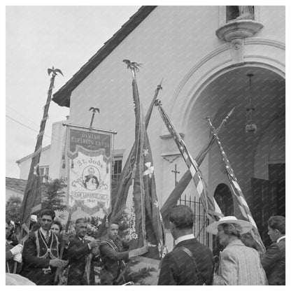 1942 Novato California Festival of the Holy Ghost Gathering - Available at KNOWOL