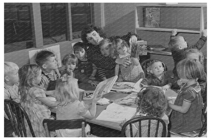 1942 Nursery School in Woodville California Farm Workers Community - Available at KNOWOL