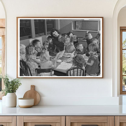 1942 Nursery School in Woodville California Farm Workers Community - Available at KNOWOL