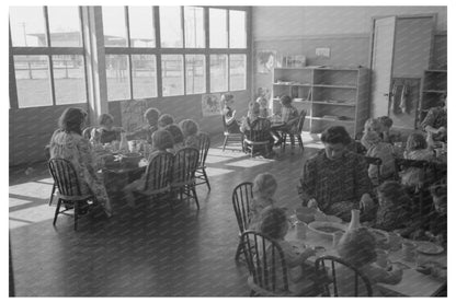 1942 Nursery School Lunch for Farmworker Children - Available at KNOWOL