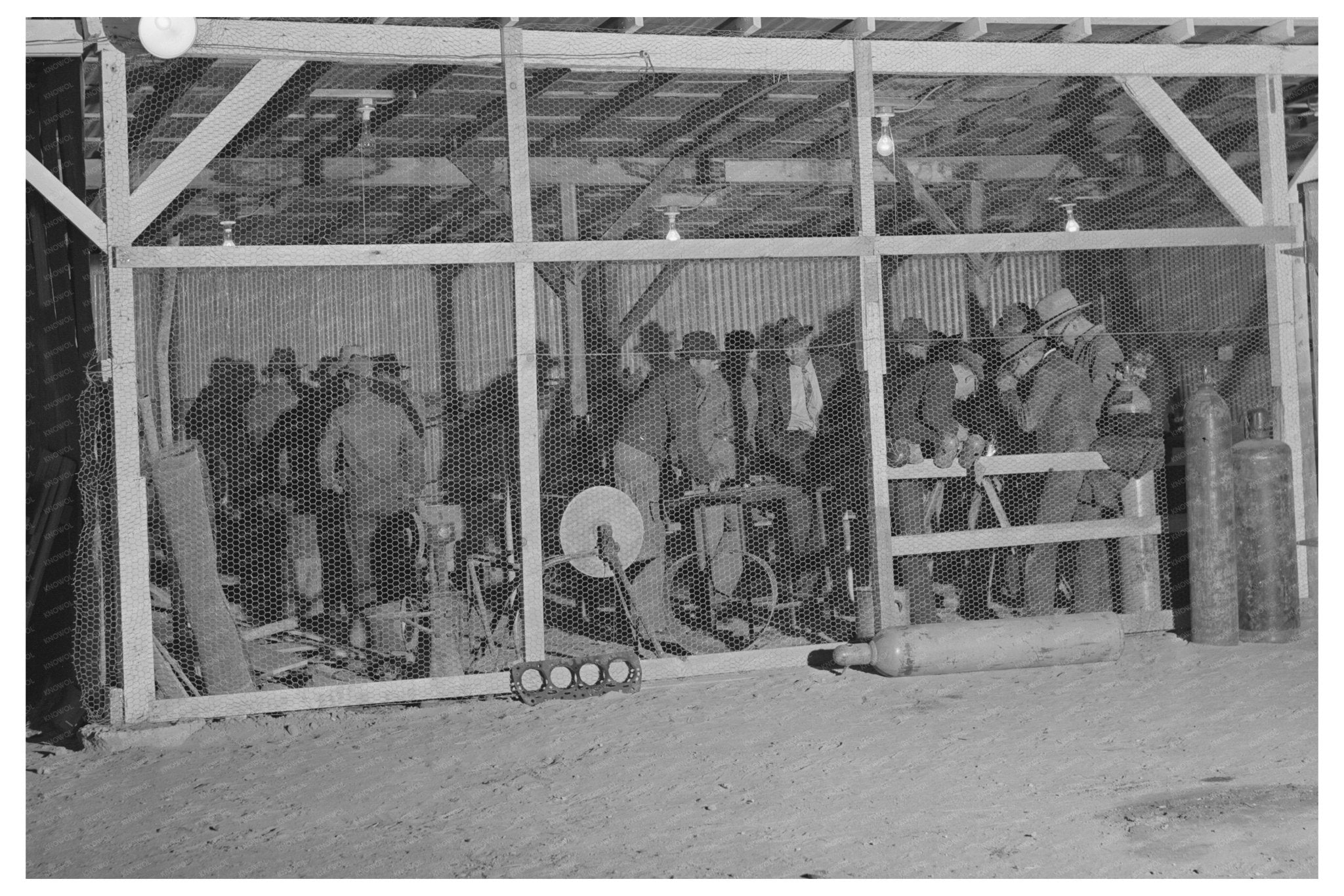 1942 Pinal County Arizona Welding School Photo - Available at KNOWOL