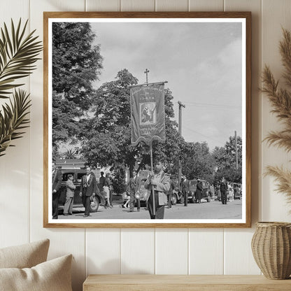 1942 Santa Clara Fiesta of the Holy Ghost Parade Image - Available at KNOWOL