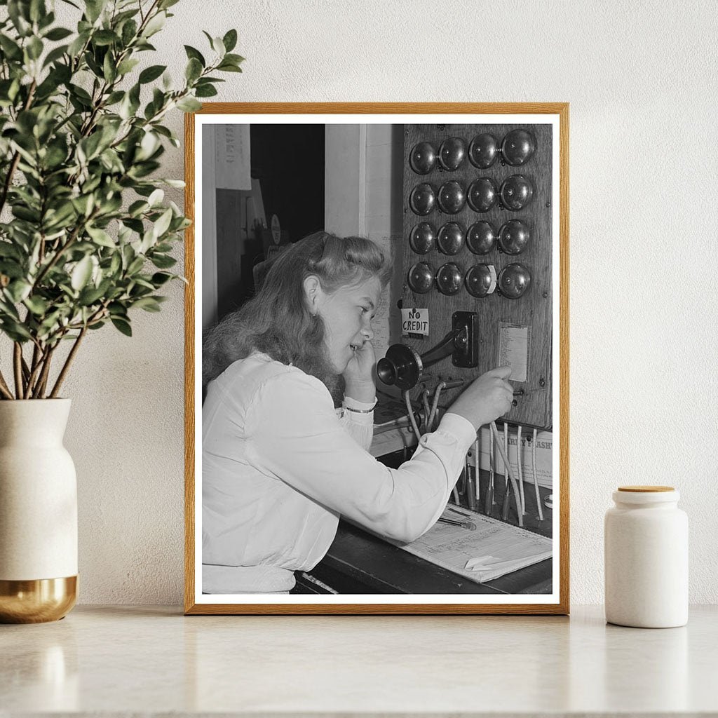 1942 Telephone Switchboard in Oakridge Oregon - Available at KNOWOL