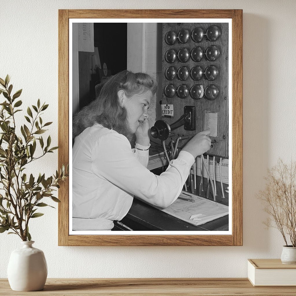 1942 Telephone Switchboard in Oakridge Oregon - Available at KNOWOL