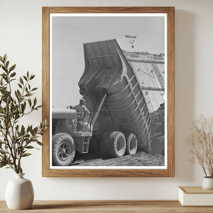 1942 Vintage Dump Truck at Shasta Dam California - Available at KNOWOL