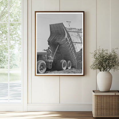 1942 Vintage Dump Truck at Shasta Dam California - Available at KNOWOL