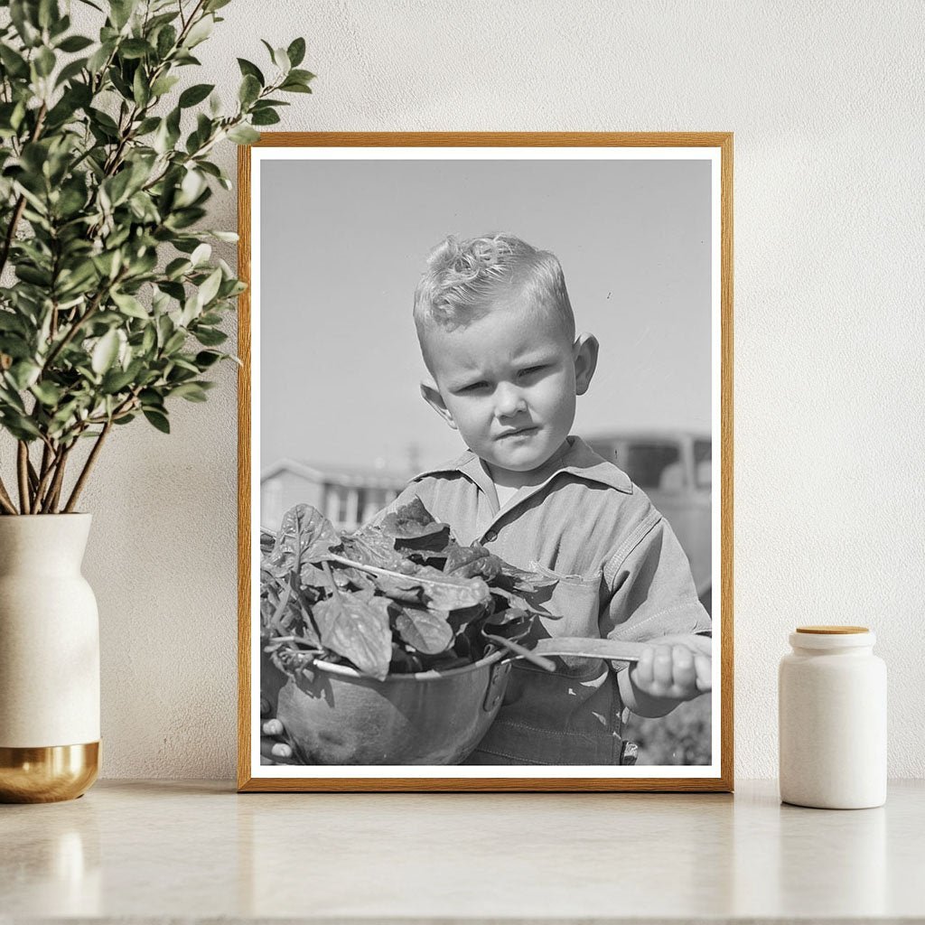 1942 Vintage Photo of Farm Workers in Woodville California - Available at KNOWOL