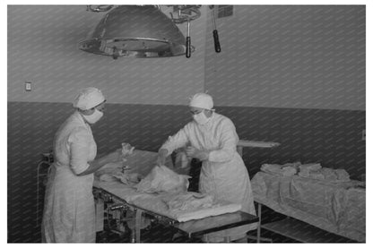 1942 Vintage Photo of Farmworkers at Cairns Hospital Arizona - Available at KNOWOL