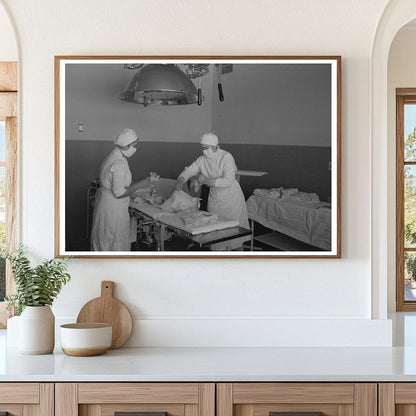 1942 Vintage Photo of Farmworkers at Cairns Hospital Arizona - Available at KNOWOL