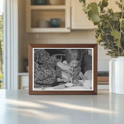 1942 Vintage Photo of Nursery School Children at Lunch - Available at KNOWOL