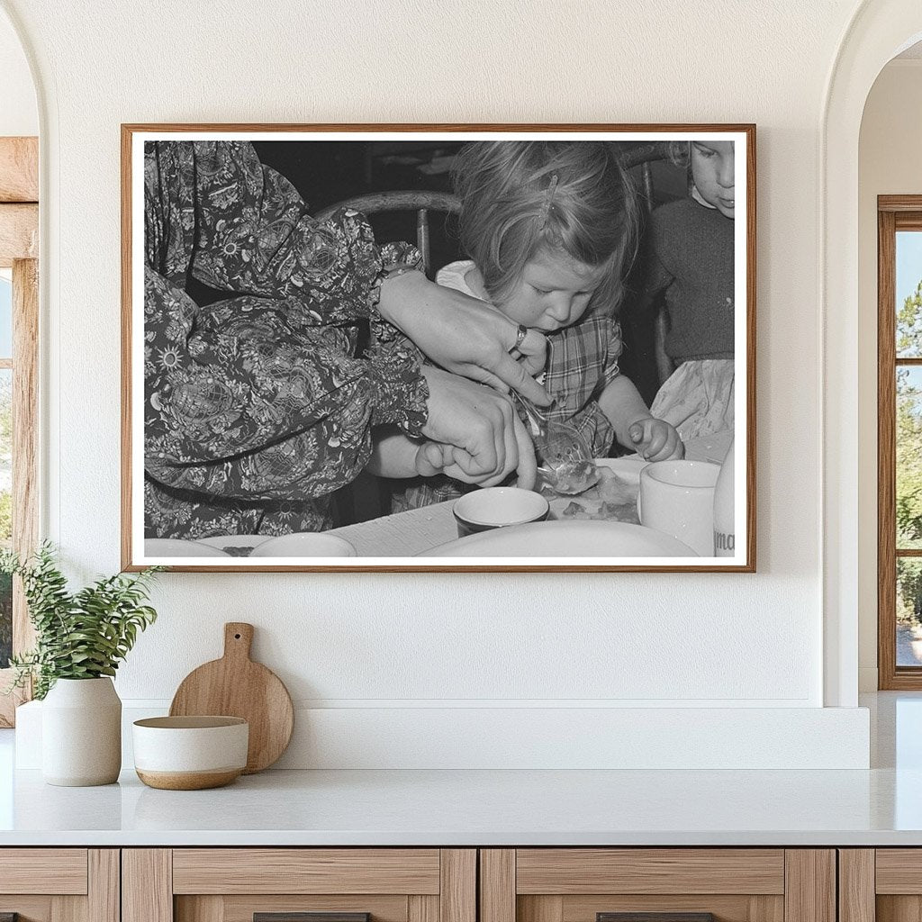 1942 Vintage Photo of Nursery School Children at Lunch - Available at KNOWOL