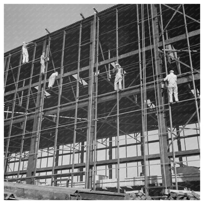 1942 Vintage Photo of Painters at Basic Magnesium Plant - Available at KNOWOL