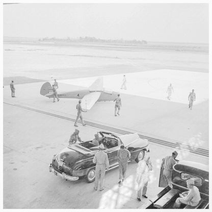 1942 Vintage Photograph of Marine Glider Training Camp at Parris Island South Carolina - Available at KNOWOL