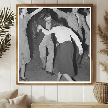 1942 Woodville California Community Square Dance Photo - Available at KNOWOL