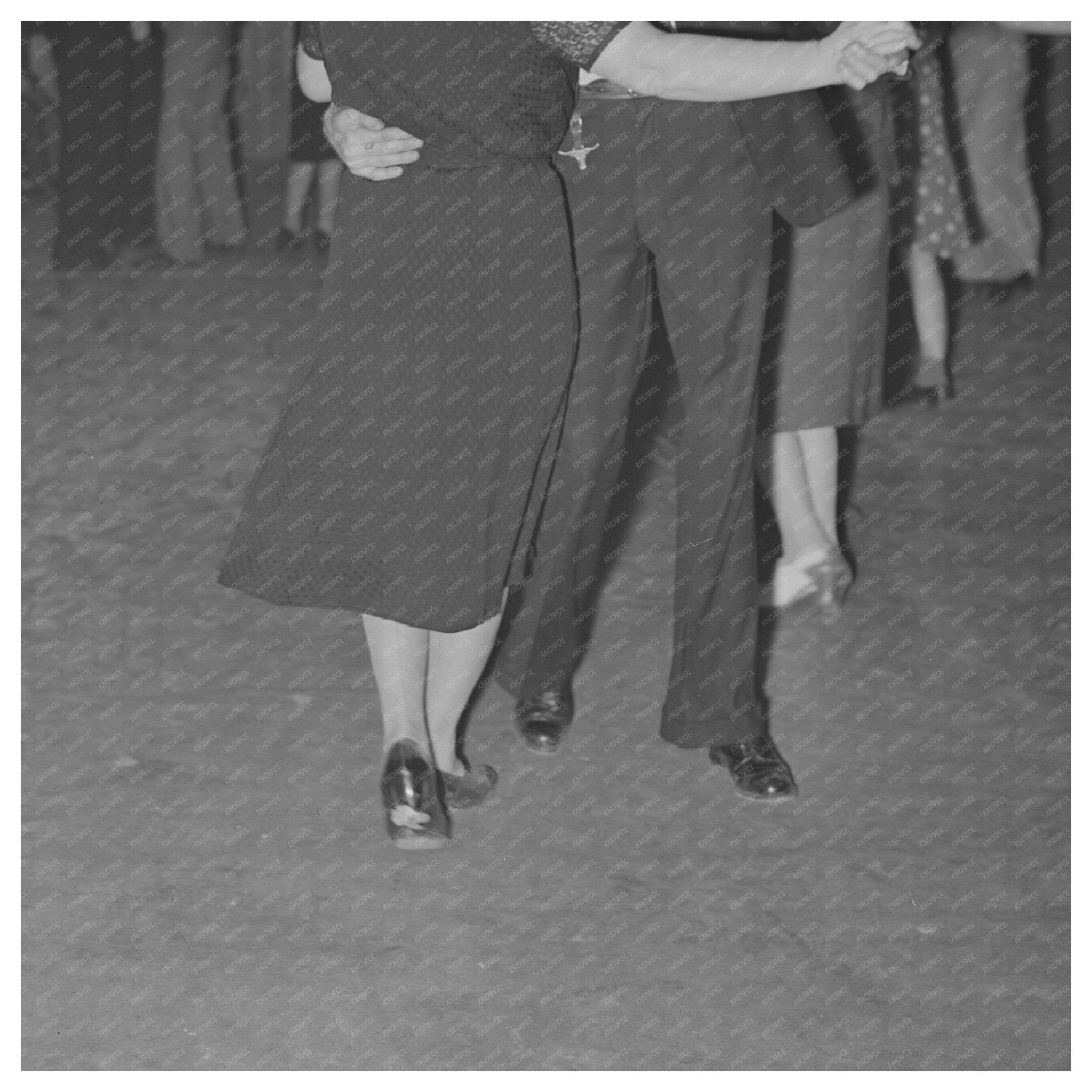 1942 Woodville California Farm Workers Saturday Night Dance - Available at KNOWOL