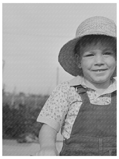 1942 Young Boy in Farm Workers Community Woodville California - Available at KNOWOL