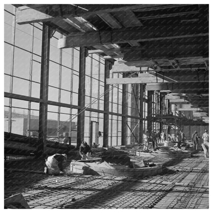 1943 Construction Scene at Basic Magnesium Plant Nevada - Available at KNOWOL