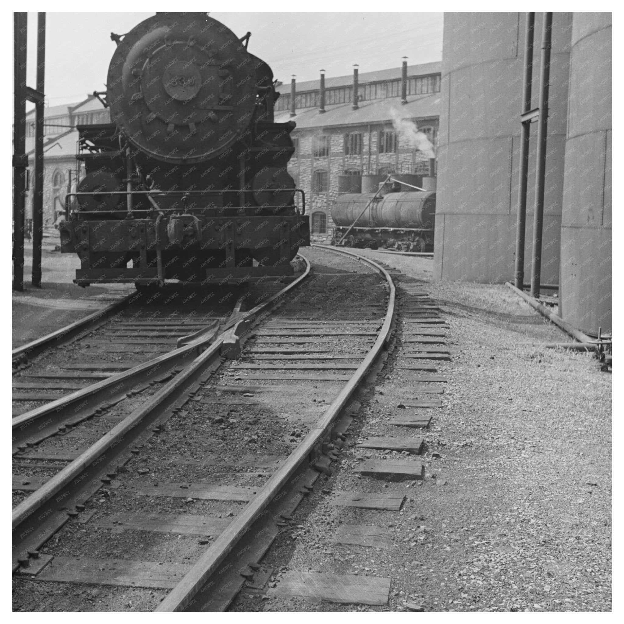 1943 Glycerine Storage Yard Procter and Gamble Cincinnati - Available at KNOWOL