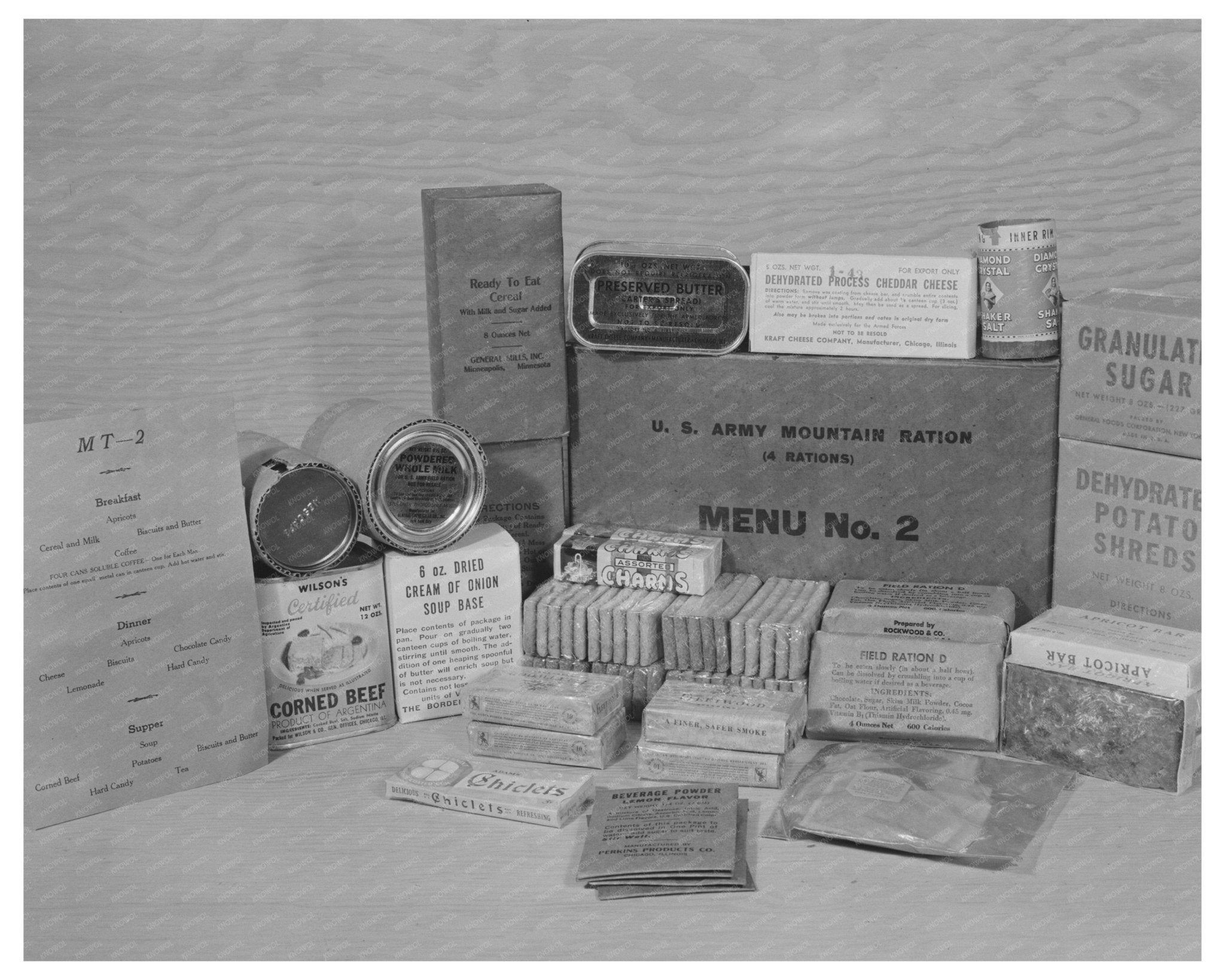 1943 Subsistence Research Lab for Military Rations - Available at KNOWOL