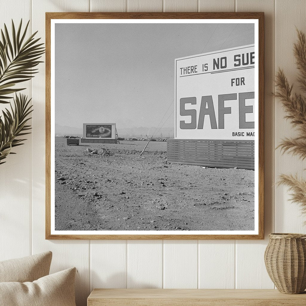 1943 Vintage Billboards at Basic Magnesium Plant Las Vegas - Available at KNOWOL