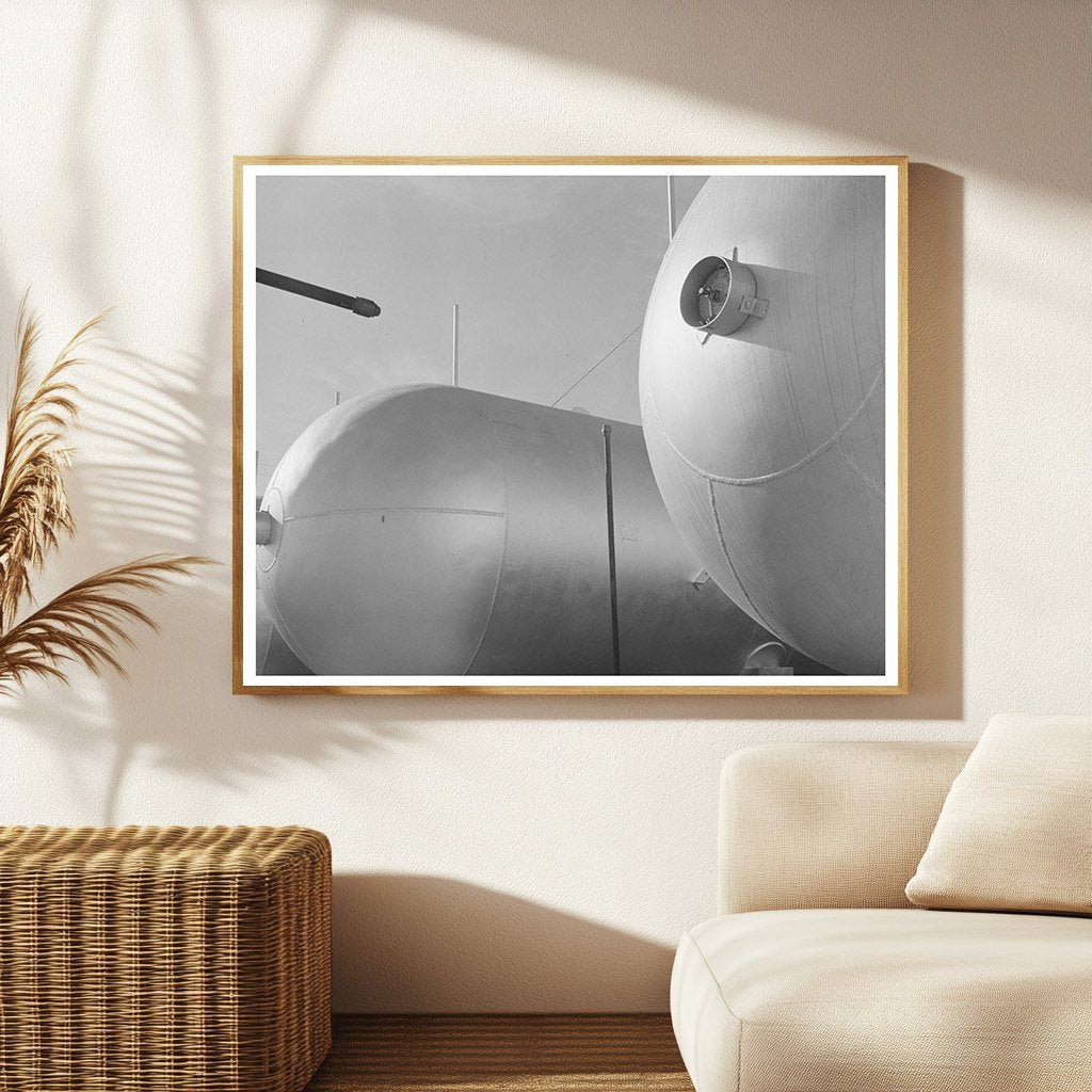 1943 Vintage Propane Gas Storage Tanks in Nevada - Available at KNOWOL