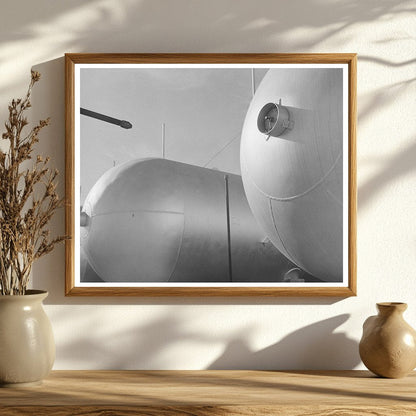 1943 Vintage Propane Gas Storage Tanks in Nevada - Available at KNOWOL