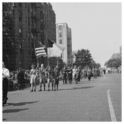 1944 Anniversary Day Parade at Church of the Good Shepherd Brooklyn - Available at KNOWOL