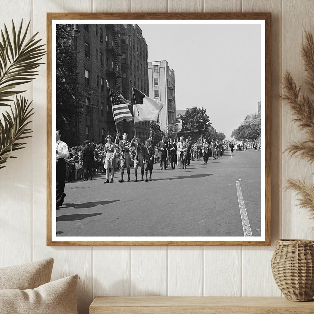 1944 Anniversary Day Parade at Church of the Good Shepherd Brooklyn - Available at KNOWOL