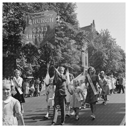 1944 Anniversary Day Parade Church of the Good Shepherd Brooklyn - Available at KNOWOL