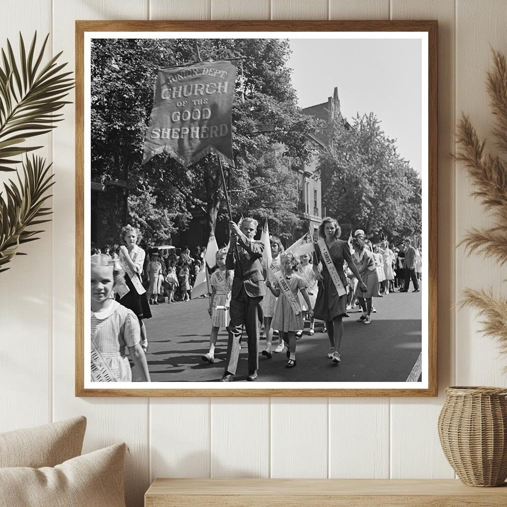 1944 Anniversary Day Parade Church of the Good Shepherd Brooklyn - Available at KNOWOL