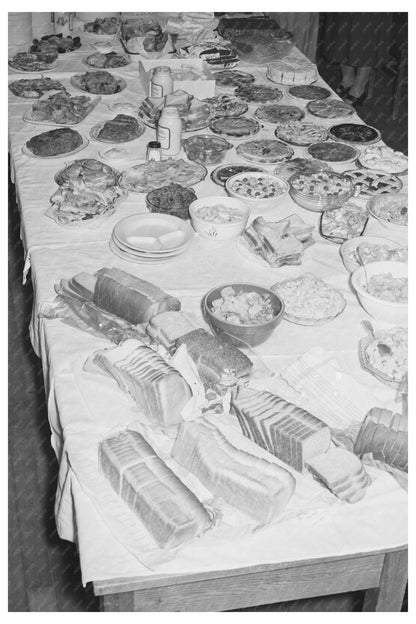 1944 Buffet Supper by Jaycees in Eufaula Oklahoma - Available at KNOWOL