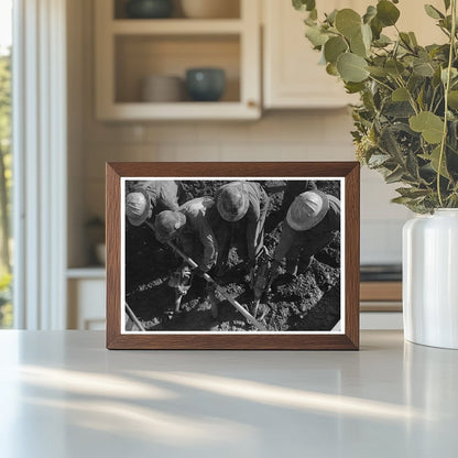 1944 Construction Worker at Shasta Dam California - Available at KNOWOL