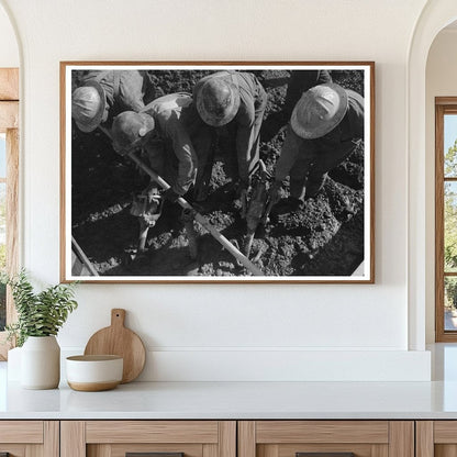 1944 Construction Worker at Shasta Dam California - Available at KNOWOL