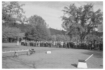 1944 High School Horse Performance at Summit City School - Available at KNOWOL