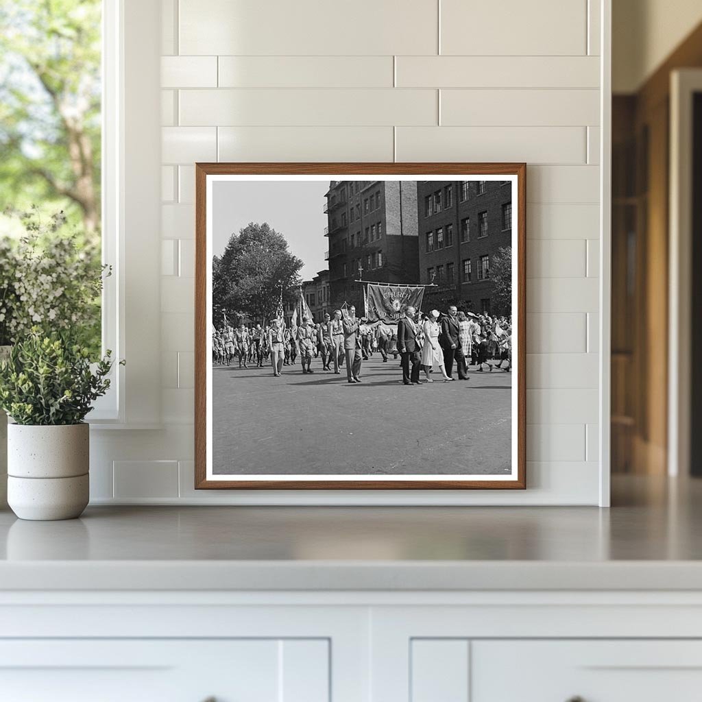 1944 Sunday School Anniversary Day Parade Brooklyn New York - Available at KNOWOL